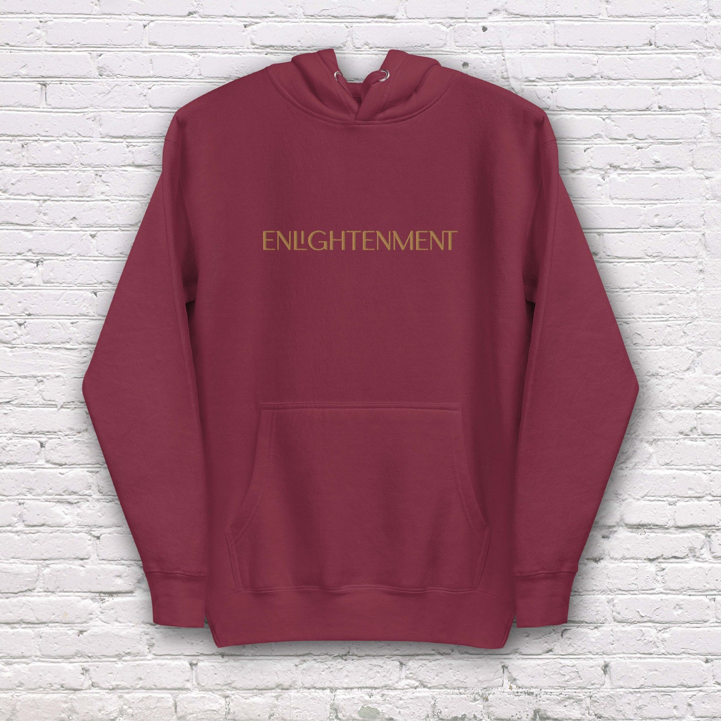 Enlightenment | Embroidered Unisex Hoodie