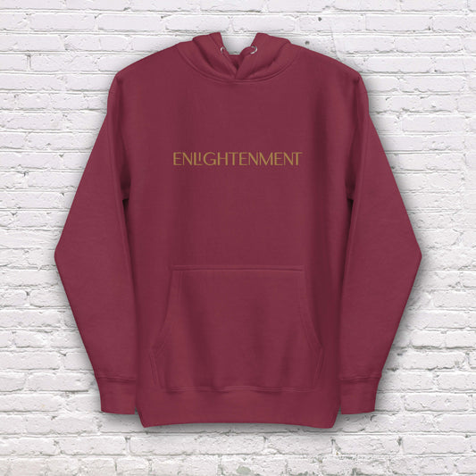 Enlightenment | Embroidered Unisex Hoodie