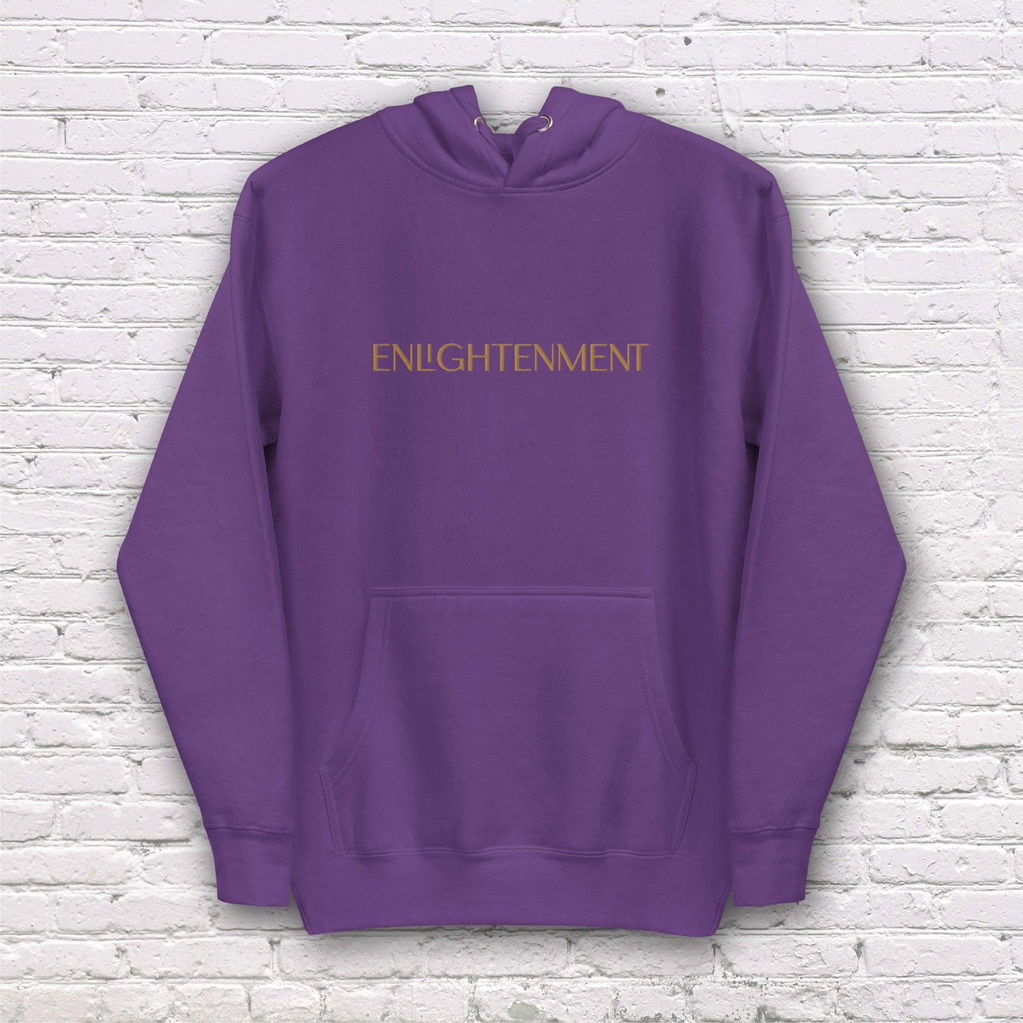 Enlightenment | Embroidered Unisex Hoodie