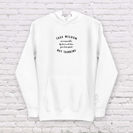 True Wisdom | Embroidered Unisex Hoodie